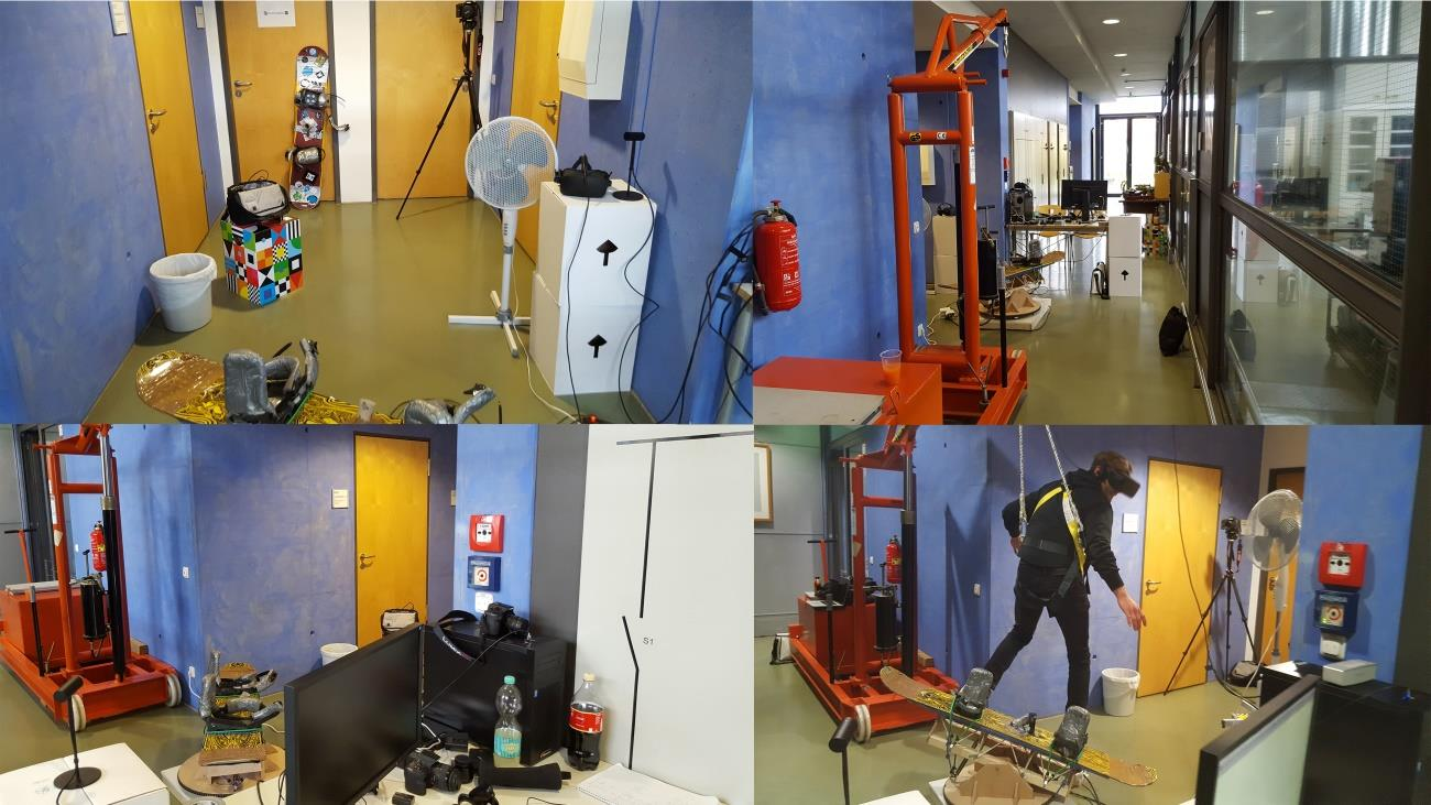 Virtual Reality Snowboard Simulator Graphics Interaction Lab Schmalkalden University of